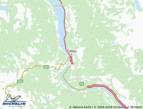 MICHELIN-Landkarte Tretten - ViaMichelin