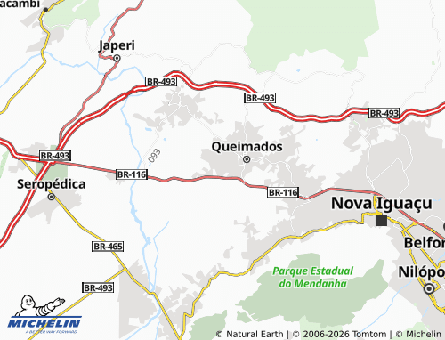 MICHELIN Guarani map - ViaMichelin