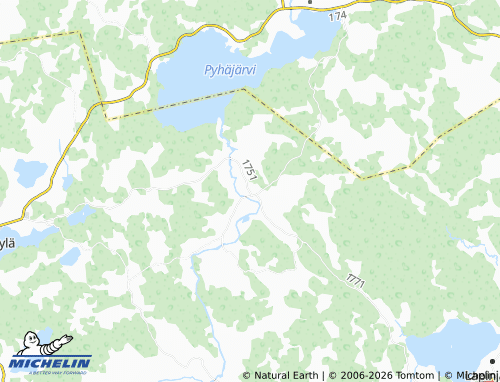 MICHELIN-Landkarte Porlammi - ViaMichelin