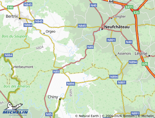 Kaart MICHELIN Straimont - ViaMichelin