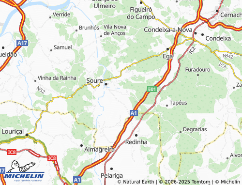 MICHELIN São Mateus map - ViaMichelin