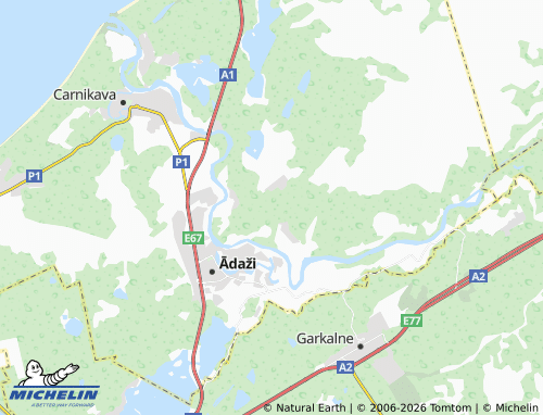 Kaart MICHELIN Kadaga - ViaMichelin