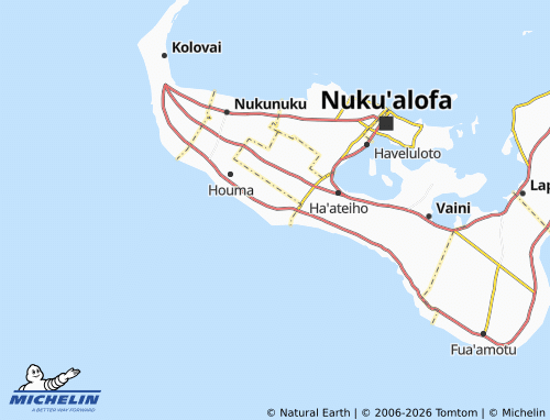 Mappa MICHELIN 'Utulau - ViaMichelin