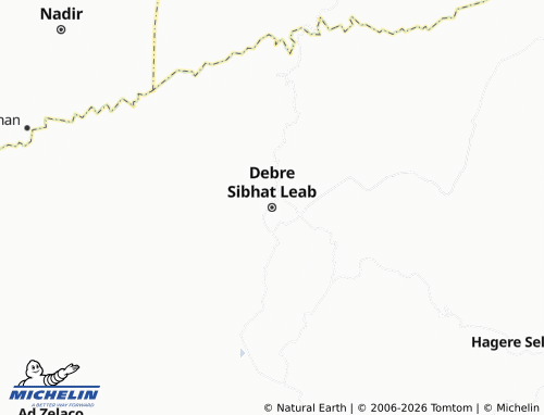 Mappa MICHELIN Debre Sibhat Leab - ViaMichelin