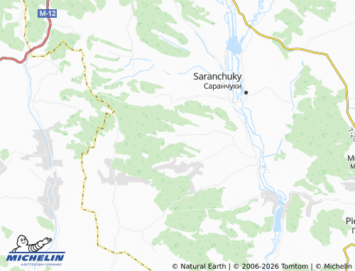 Mappa MICHELIN Trostianets - ViaMichelin