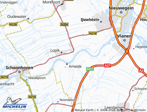 MICHELIN Jaarsveld map - ViaMichelin